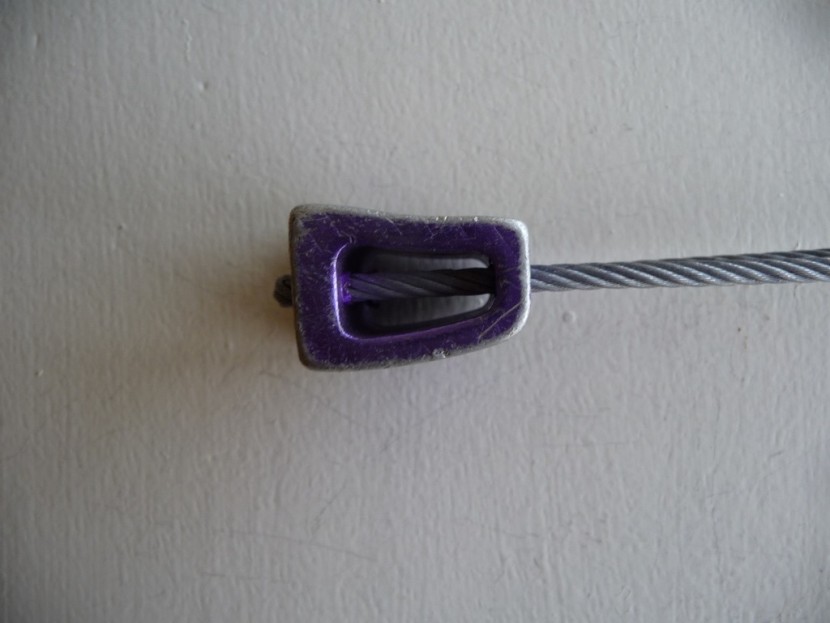 climbing nut - showing the profile of a #11 black diamond stopper