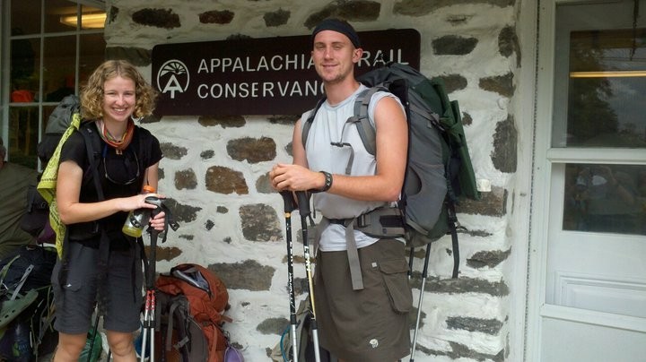 veronica long and austin palmer thru-hiked the 2,181-mile...