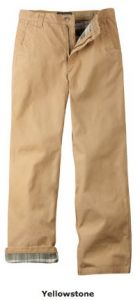 Product photo of Mountain Khakis Original Mountain Pants Flannel-lined