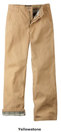 Lined Mountain Pant - Men's Flannel Lined Pants