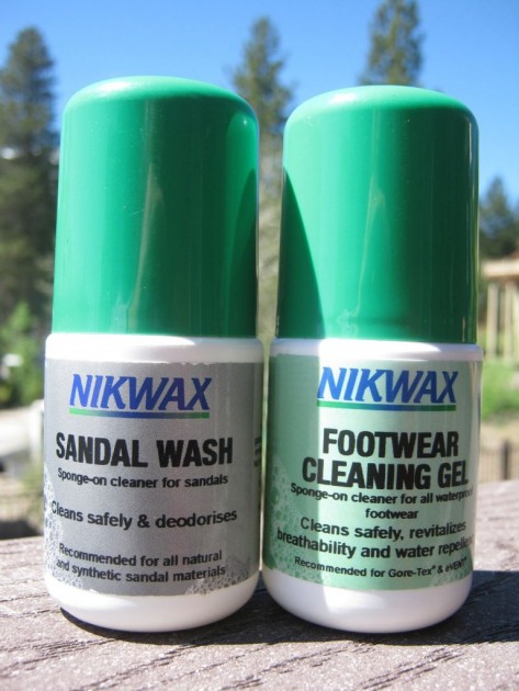 nikwax footwear cleaning gel - gear care test: nikwax sandal wash and nikwax footwear cleaning gel
