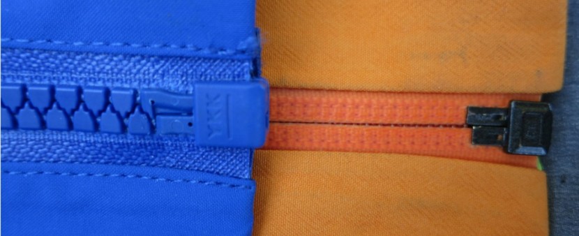 patagonia super alpine - the arcteryx alpha sv&#039;s zipper (blue) is much easier to pull than...