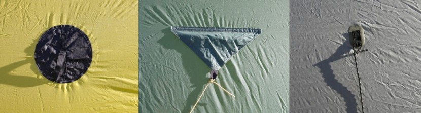 brooks range foray - sidewall guypoints are often a tent&#039;s weakest guypoint. left to...