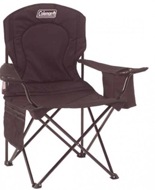 coleman oversize quad chair with cooler