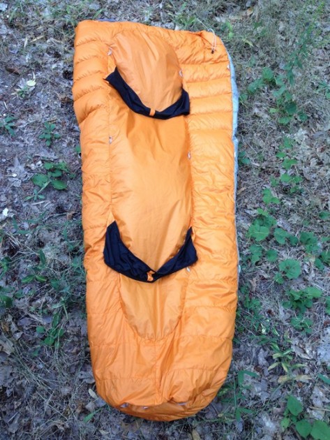 therm-a-rest navis - the therm-a-rest navis bottom has no insulation and its pad...