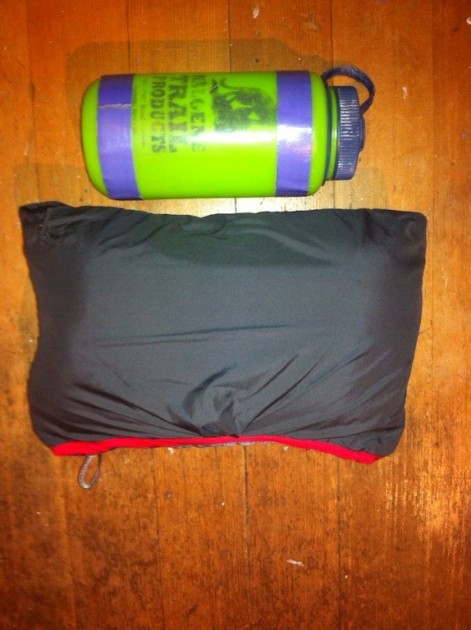 north face nuptse - the nuptse 2 packs into its own hand pocket. an excellent feature.