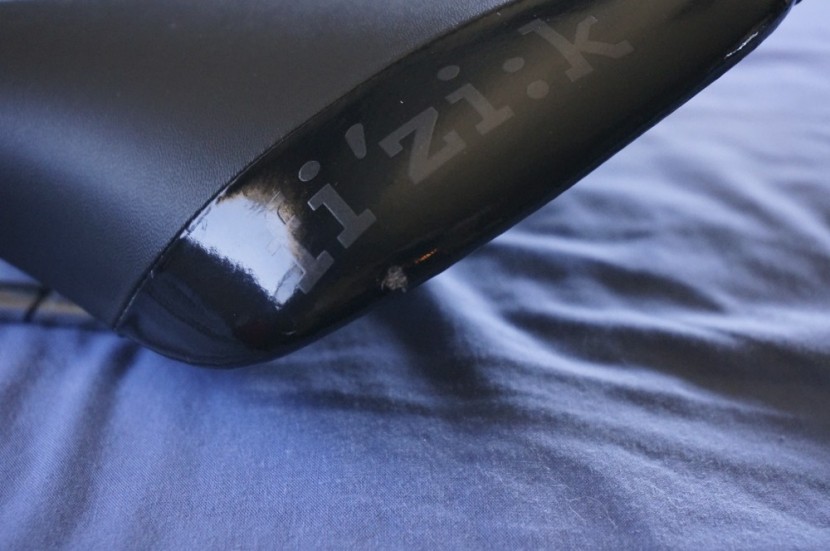 fizik antares - small abrasion on the antares following a crash.