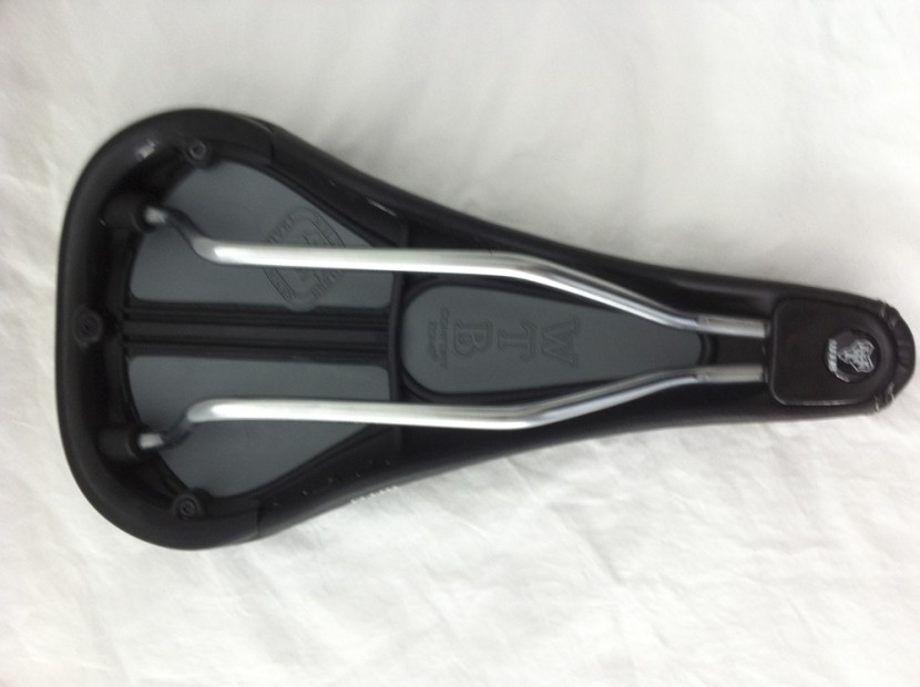 wtb speed comp - steel rails are strong but add to the weight of the speed comp saddle.