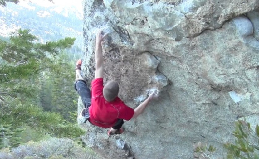 mad rock flash 2.0 - mad rock flash 2.0 heel hook testing on "flyan mayan" at lake tahoe...