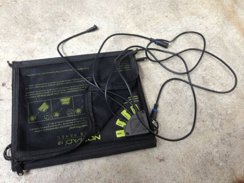 goal zero nomad 13 - the extra cables do not detach so you always have to deal with a...
