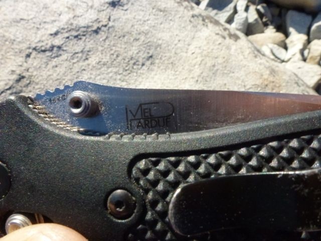 benchmade griptilian 551 - knife legend mel pardue leaves his mark on the griptillian. the...