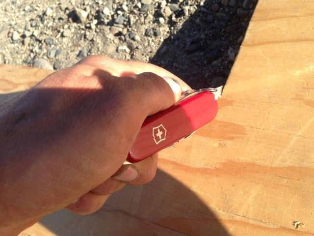 pocket knife - if you&#039;ll use your knife for handiwork tasks, consider...