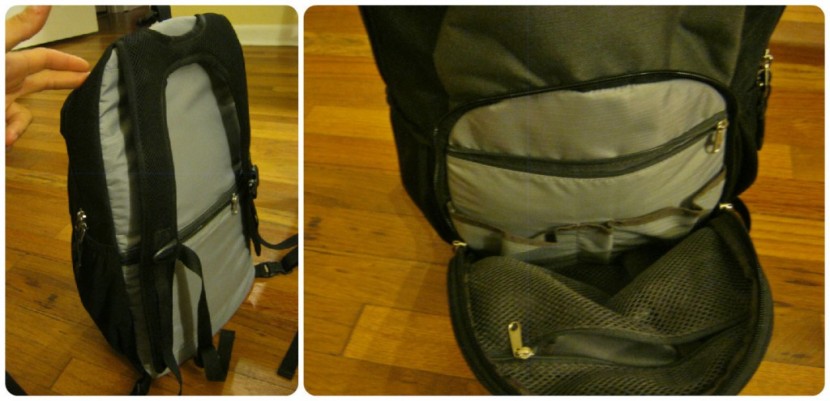 rei stratocruiser 22 - this day pack has meshy backpack straps and a sternum strap. it also...