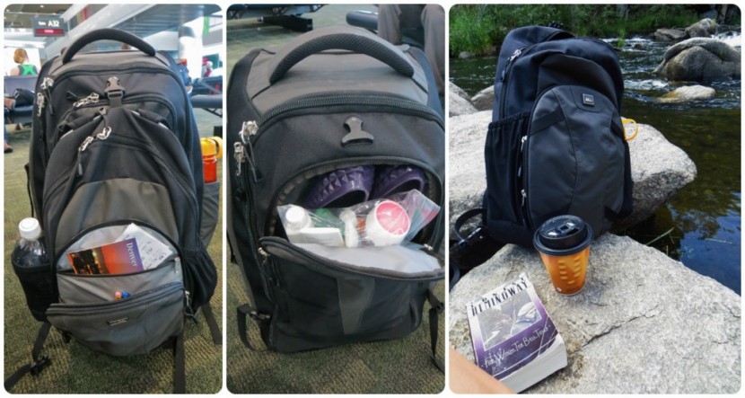 rei stratocruiser 22 - l: the day pack has many useful pockets, but sags off the back of...