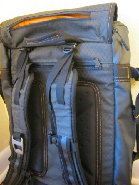 timbuk2 aviator travel backpack - the easy-to-use backpack straps are simple to pull out and clip into...