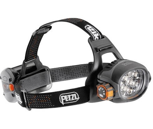 Petzl Ultra Review (Petzl Ultra is huge compared to most other headlamps, built in a solid/durable manner, and puts out a bright huge beam...)