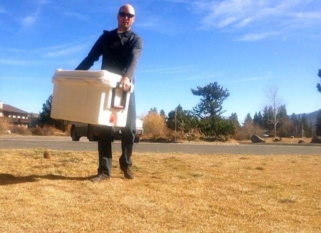 pelican 45 elite - the pelican comes with ergonomic handles for both solo and tandem...