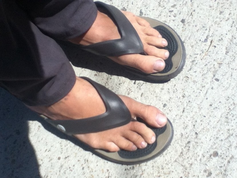 crocs modi - the crocs modi flip, a solid flop for being precariously balanced