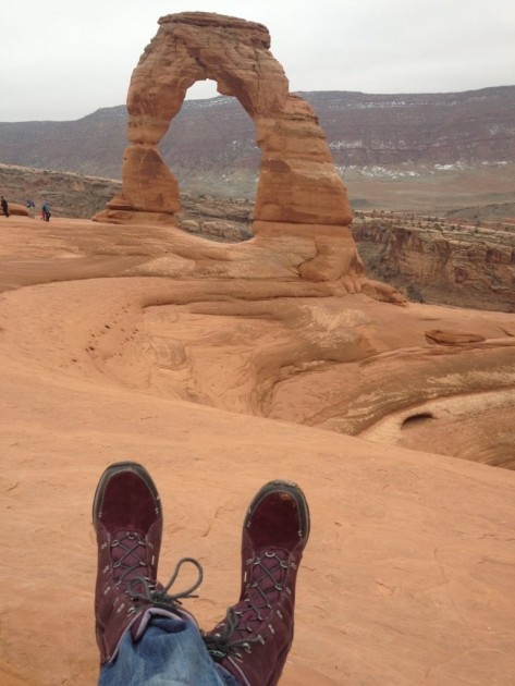 ahnu northridge - delicate arch - arches national park. a beautiful view in some...