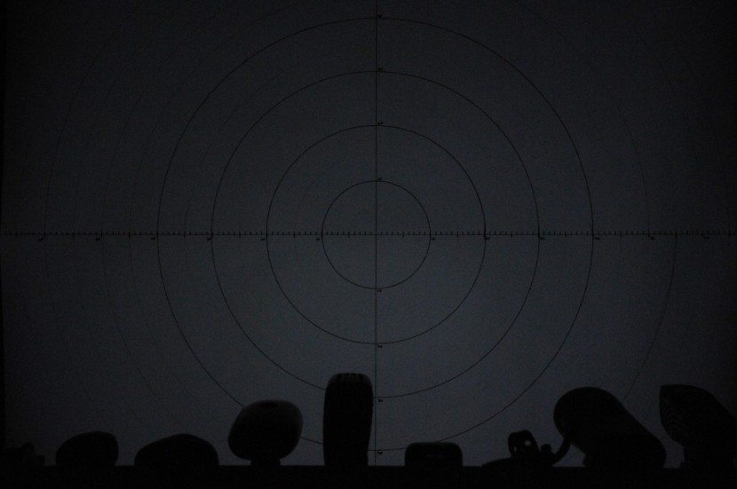 beam pattern.