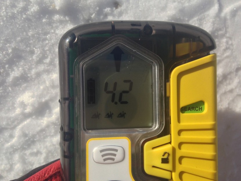 pieps dsp pro - a pieps dsp pro uses five directional arrows to help keep the...