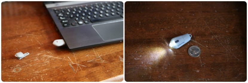 saucony sonic - the usb led rechargeable light is getting charged through a laptop...