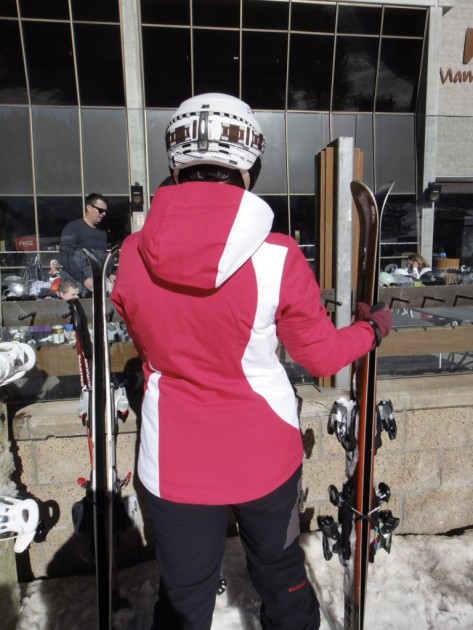 spyder amp - is that my mom? wait, that's me. when wearing the hot-pink version...