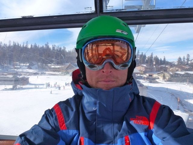 north face vortex triclimate - just another hard day of testing ski jackets. ogl editor jediah...