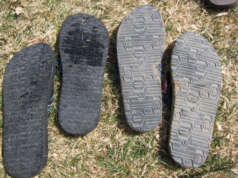 teva women&#039;s mush ii - reef sandy on the left, teva on the right. the teva offers better...