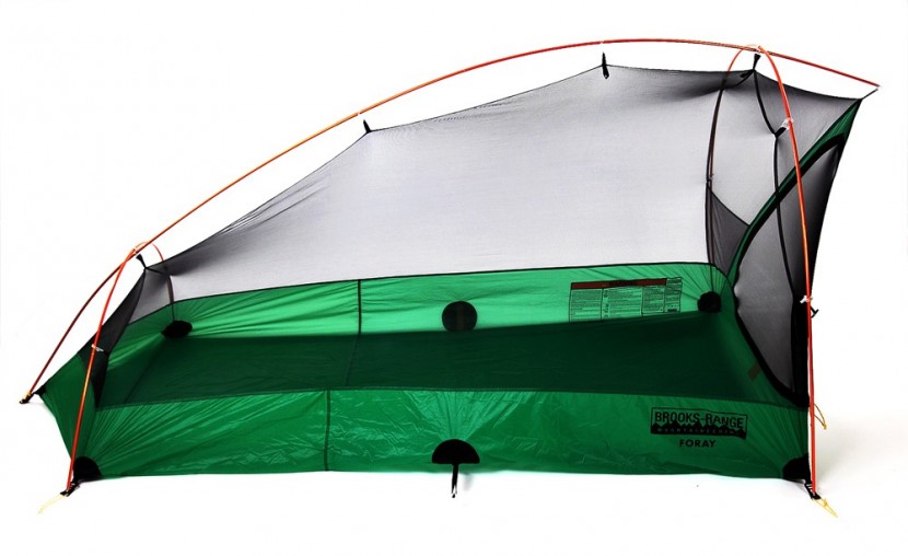 brooks range foray - brooks range foray. note the foot cross pole at rear (adds strength...