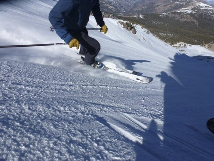 salomon x-pro 120 - the x-pro 120 is stable at speed on firm early season snow at...