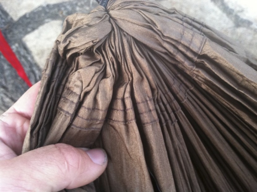 grand trunk double - the hammock is well built and comes with triple-stitched seams.