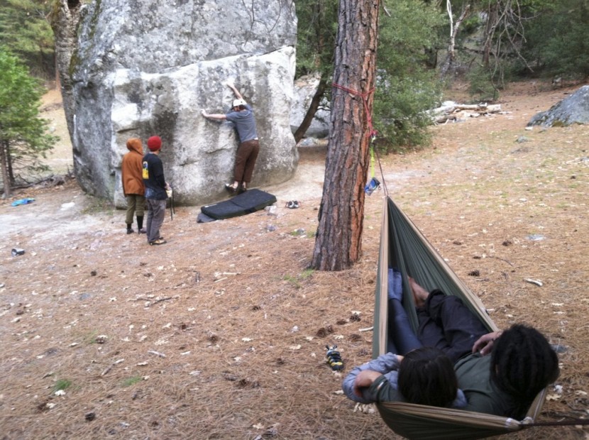 hammock bliss double - two people comfortably laying in the hammock bliss double, though it...