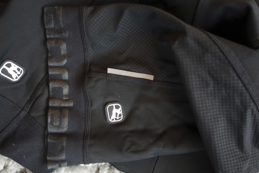 giordana laser bibshorts - the giordana laser bib scored style points by using a subtle...