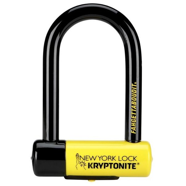 kryptonite new york fahgettaboudit u-lock mini bike lock review