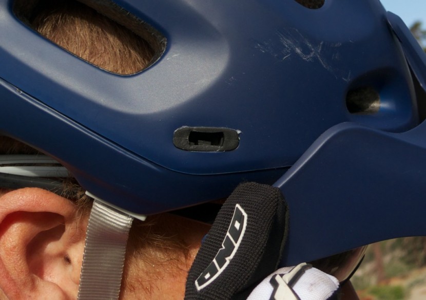 poc trabec - the trabec&#039;s visor is secured to the helmet with loose horizontal...