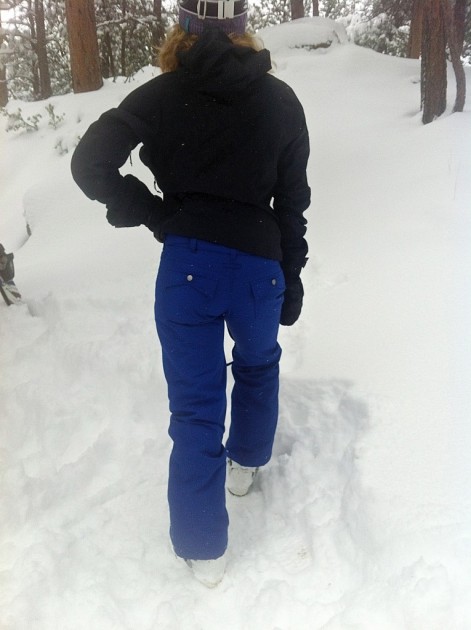 roxy dynamite - lindsey wears the cute style of this pant well, although without...