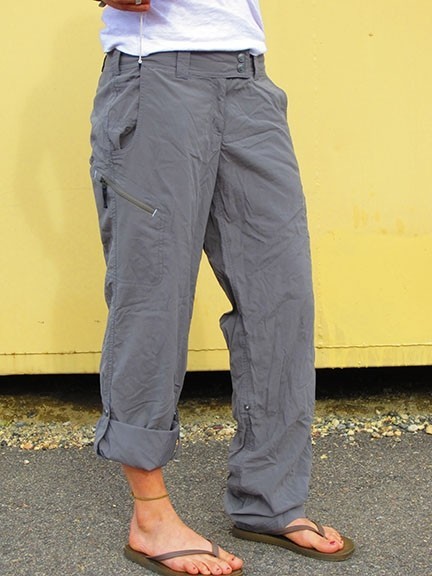 exofficio nomad roll-up pant for women - the nomads roll &ndash;up to convert into a &frac34; length pant- this is...