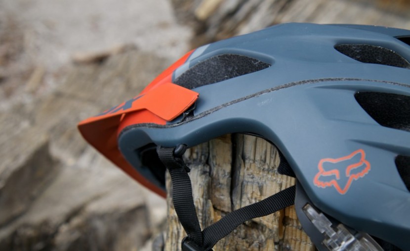 fox flux - the insert which the visor snaps into began to tear out of our flux...