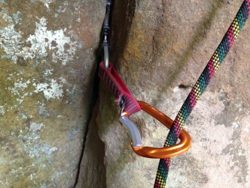 camp orbit - at 45 grams, this biner is a little heavy to use on your trad rack.