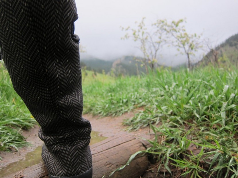 bogs women&#039;s summit - taking the summit out for a rainy day walk. we didn&#039;t notice any...