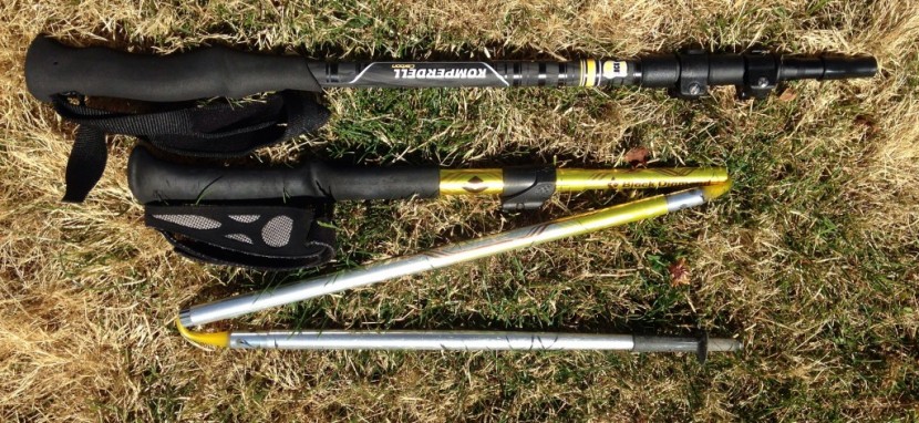 komperdell c3 carbon compact - comparing the compacted lengths of the komperdell c3 carbon...