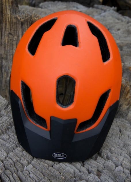 bell stoker - top view of the stoker showing its large but not very plentiful...