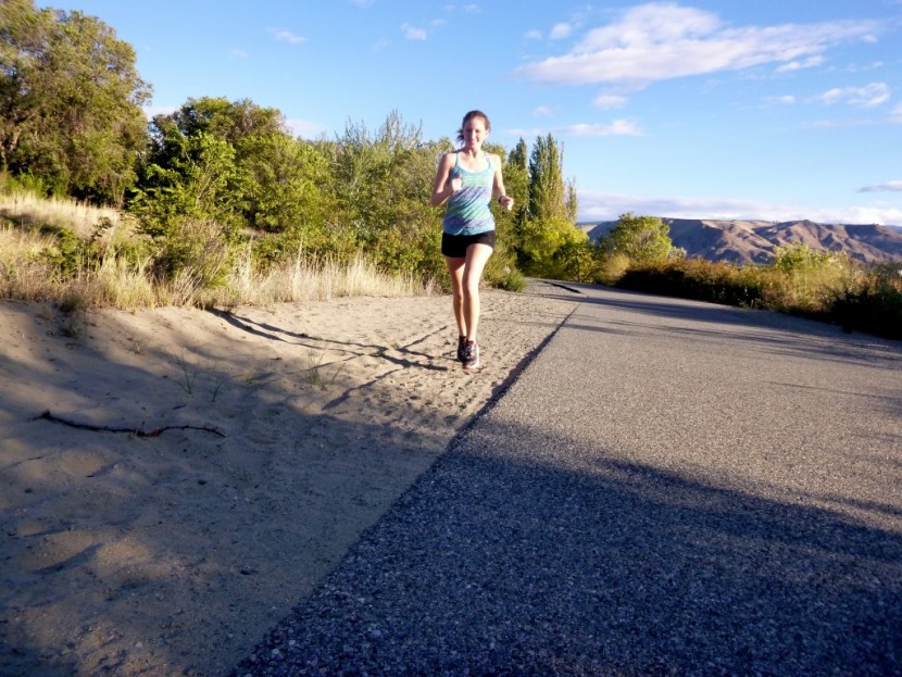 hoka stinson atr for women - amy kerker is super happy! she can run on both her pavement loop...