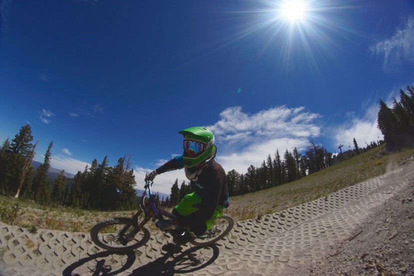 poc cortex flow - luke lydiard enjoys the poc cortex&#039;s light weight and excellent...