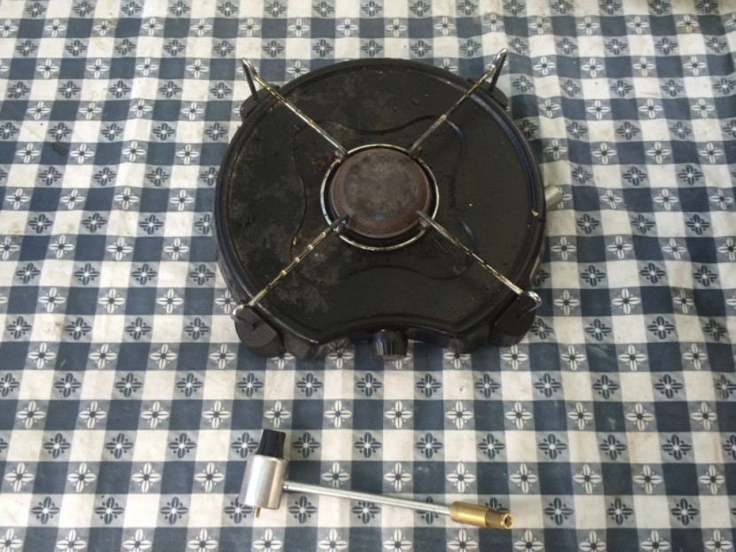 coleman powerpack - a compact cooking option that can be used by itself, or better yet...