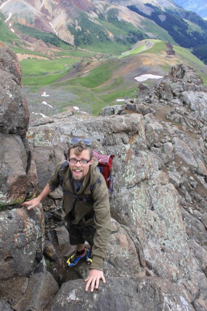 salomon xa pro 3d - the xa pro 3d worked great for mixed running and hiking/scrambling...