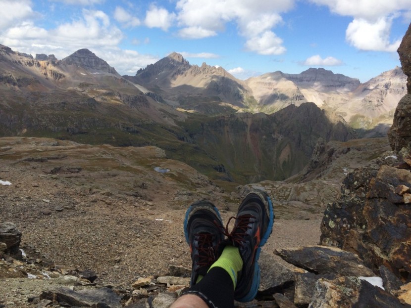 mizuno wave kazan - kroger's canteen is an aid station at the top of virginius pass on...