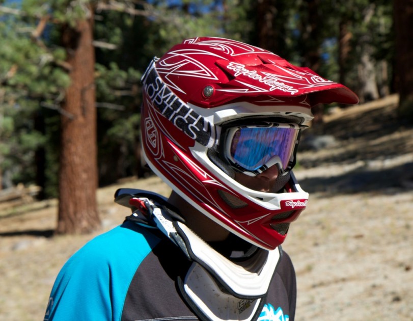 troy lee d3 - we felt the troy lee d3 and leatt dbx combination provided for as...