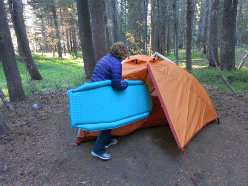 rei airrail 1.5 self-inflating for women - if you have a hard time sleeping when out under the stars, it may be...
